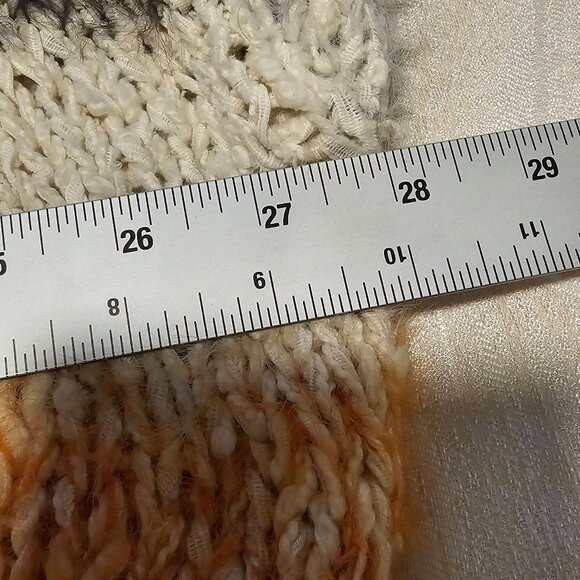 Women’s Anthropology Meadow Rue Back Tie Multicolor Kennedy Sweater, Large - Picture 7 of 12